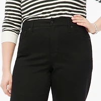 Wide-leg cropped jean all-day stretch
