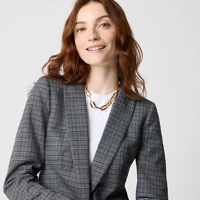 One-button blazer
