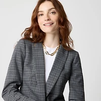 One-button blazer