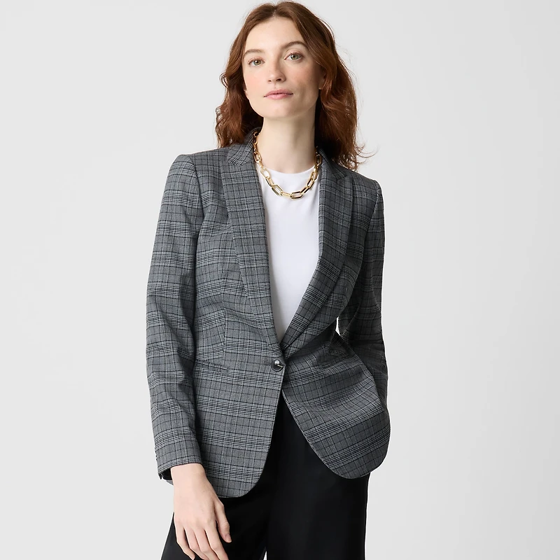 One-button blazer