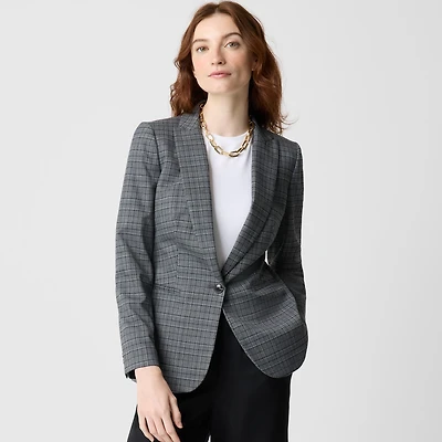 One-button blazer