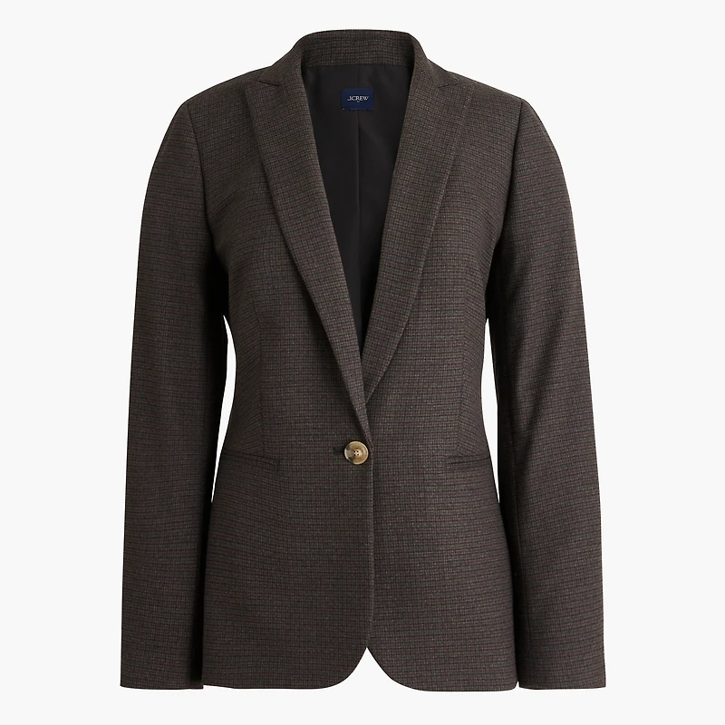One-button blazer