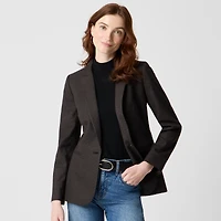 One-button blazer