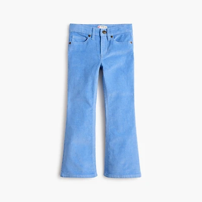 Girls' corduroy flare pant