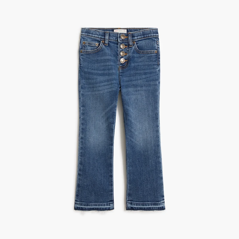 Girls' flare jean