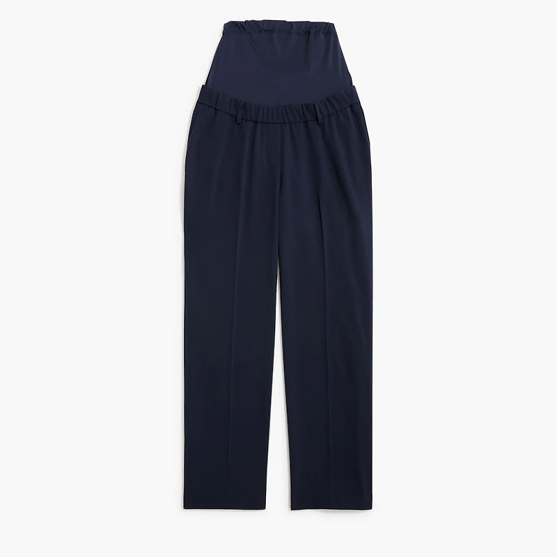 Maternity straight-leg work pant
