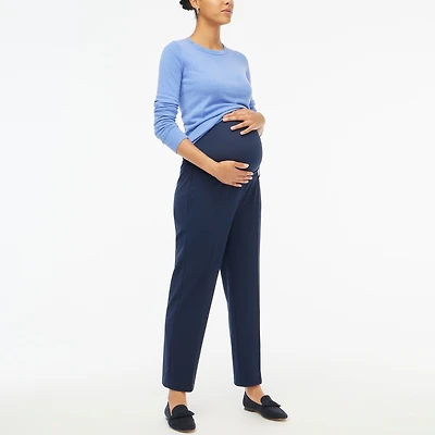 Maternity straight-leg work pant