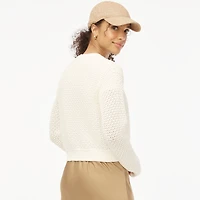 Crochet cardigan sweater