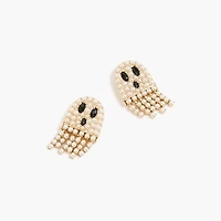 Pearl ghost stud earrings