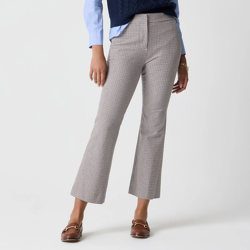 Kelsey kickout flare crop pant