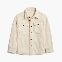 Boys' twill shirt-jacket