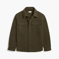 Boys' twill shirt-jacket