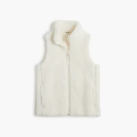 Girls' sherpa vest