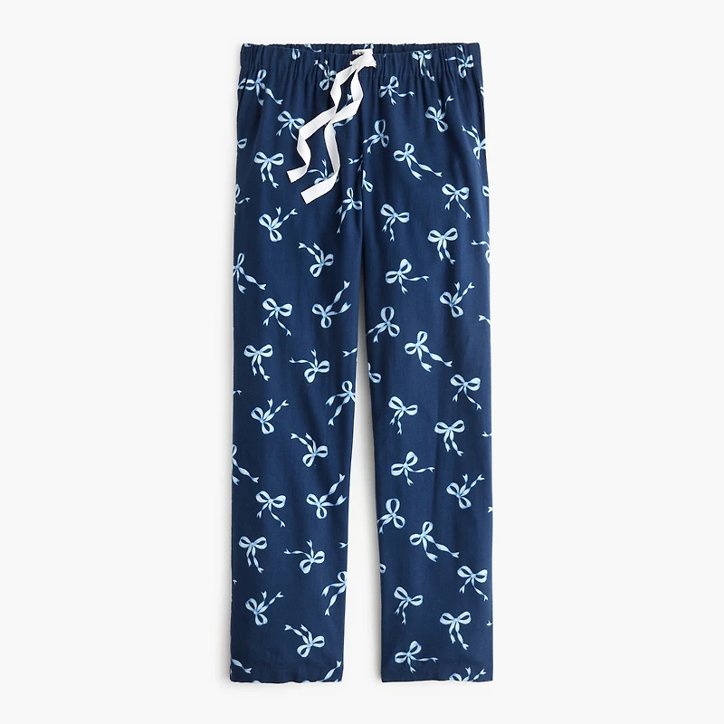 Flannel pajama pant