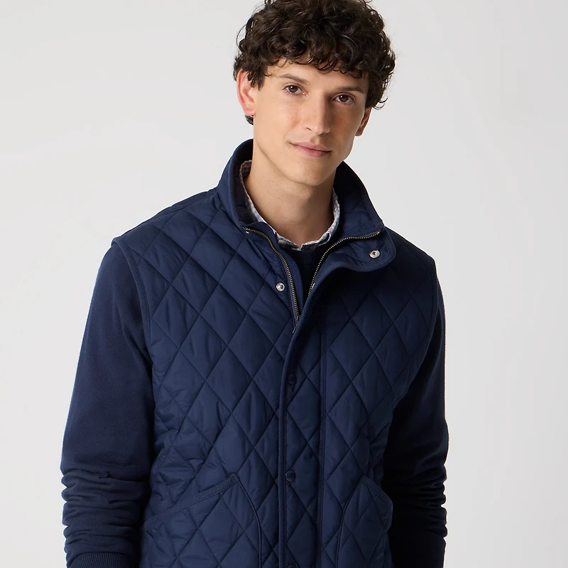 Quilted vest