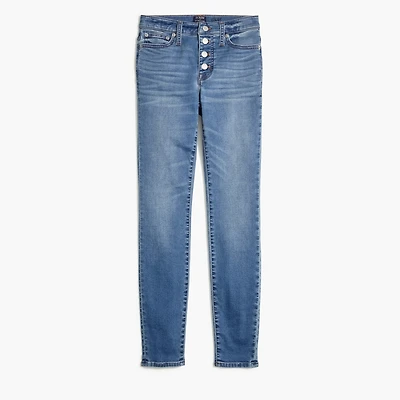 9" mid-rise skinny jean in signature stretch