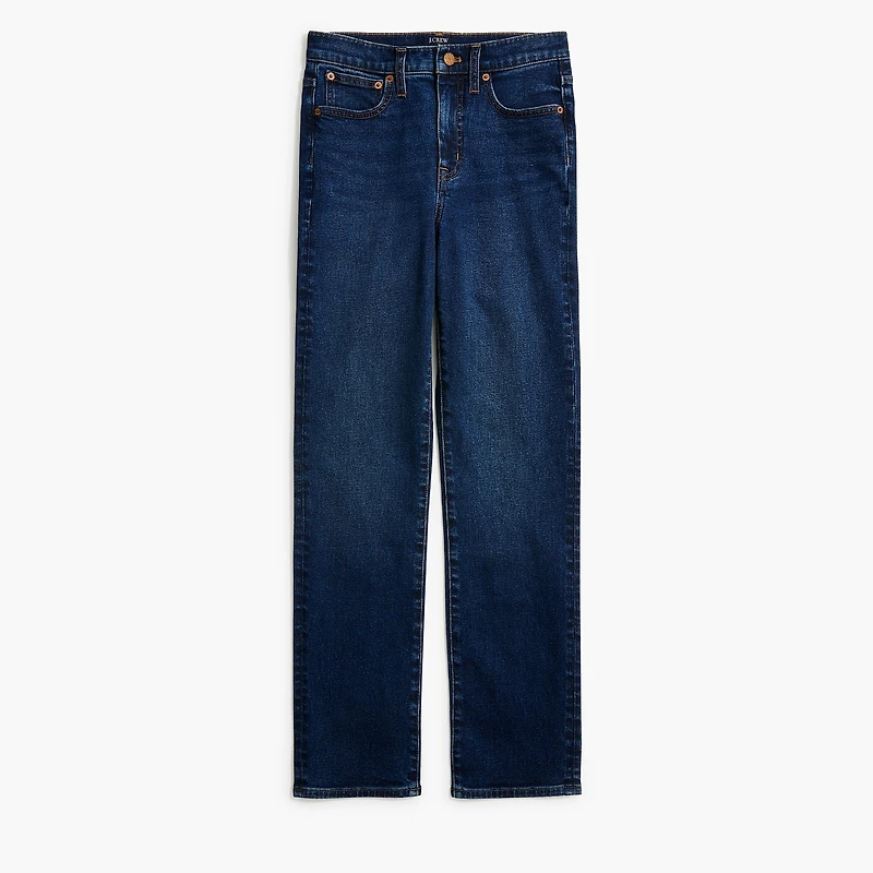 Petite essential straight jean in all-day stretch