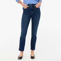 Petite essential straight jean in all-day stretch