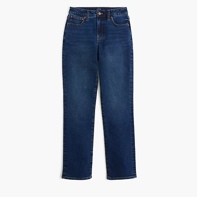 Petite curvy essential straight jean in all-day stretch