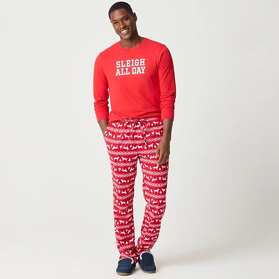 Flannel pajama pant