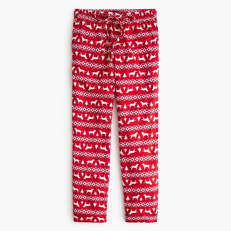 Flannel pajama pant