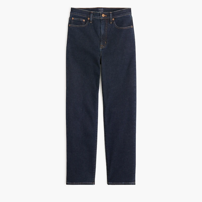 High-rise stovepipe jean in signature stretch+