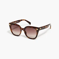 Tortoise sunglasses with heart detail