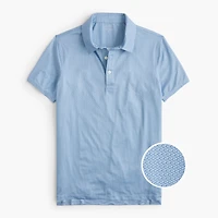 Printed performance polo shirt