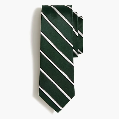 Striped tie