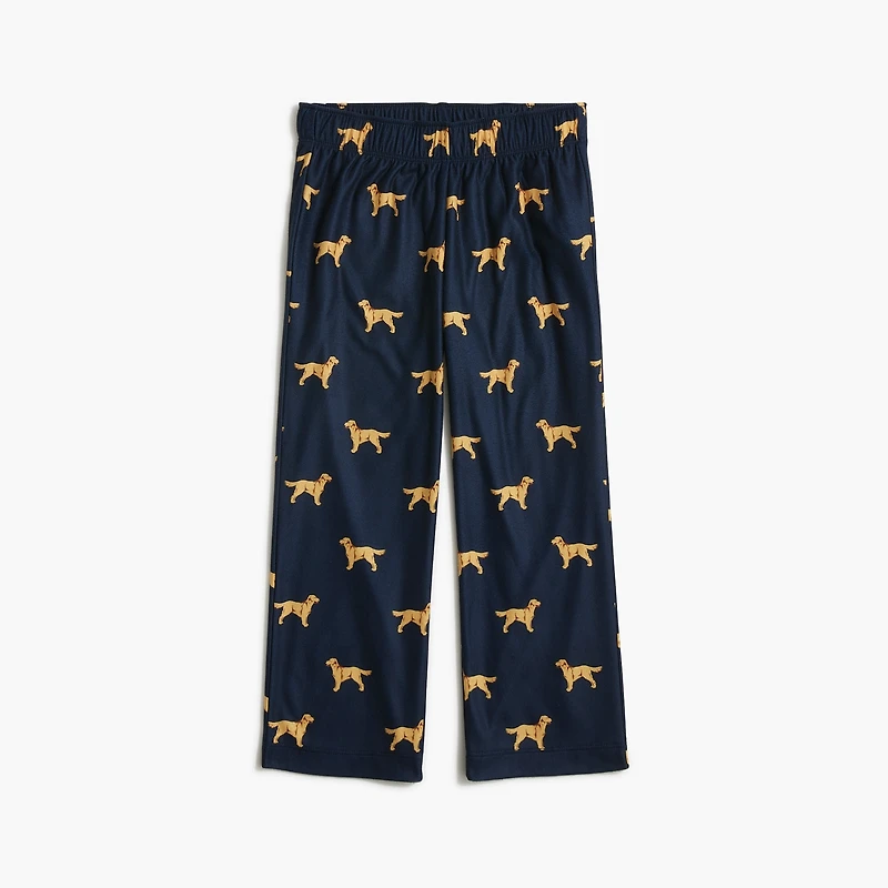 Boys' printed flannel pajama pant