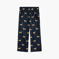 Boys' printed flannel pajama pant