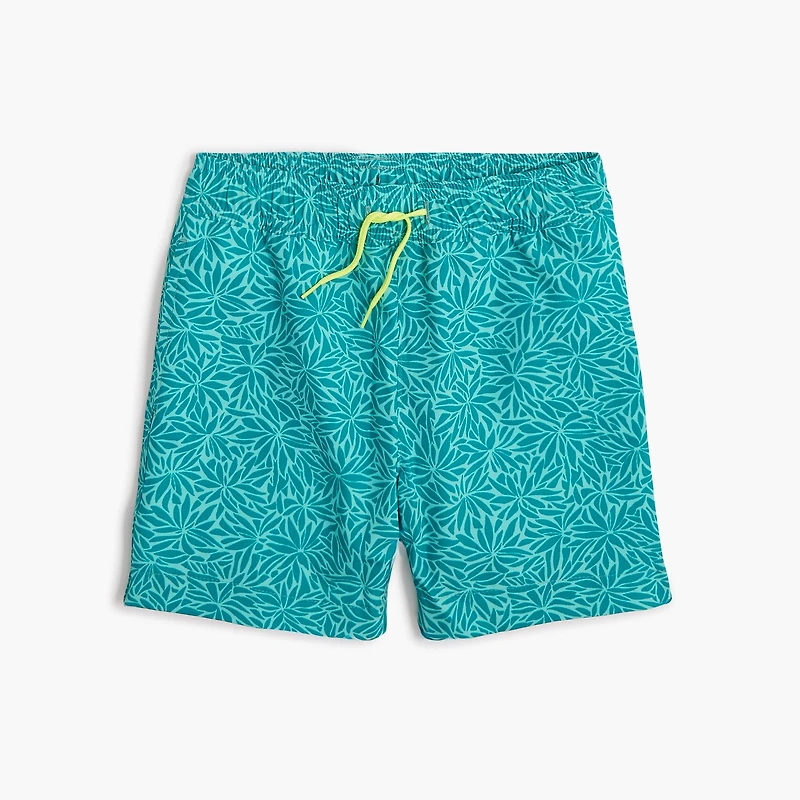 Boys' floral swim trunk