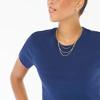 Essential short-sleeve crewneck tee