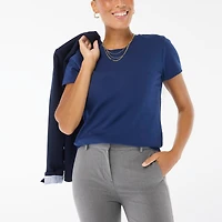 Essential short-sleeve crewneck tee