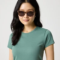 Essential short-sleeve crewneck tee