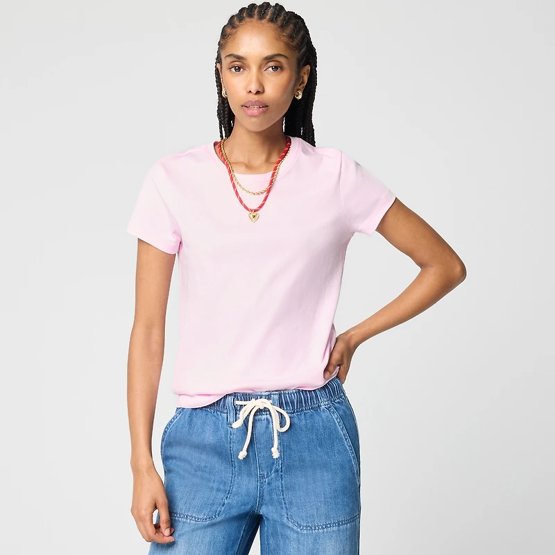 Essential short-sleeve crewneck tee