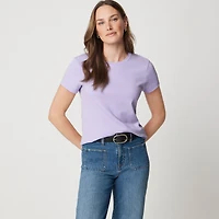 Essential short-sleeve crewneck tee