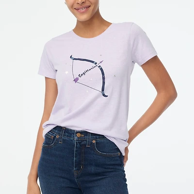 Sagittarius zodiac graphic tee