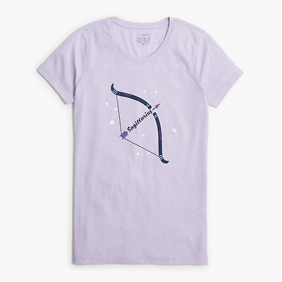 Sagittarius zodiac graphic tee