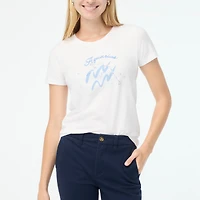 Aquarius zodiac graphic tee