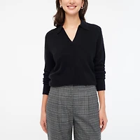 Sweater-polo extra-soft yarn