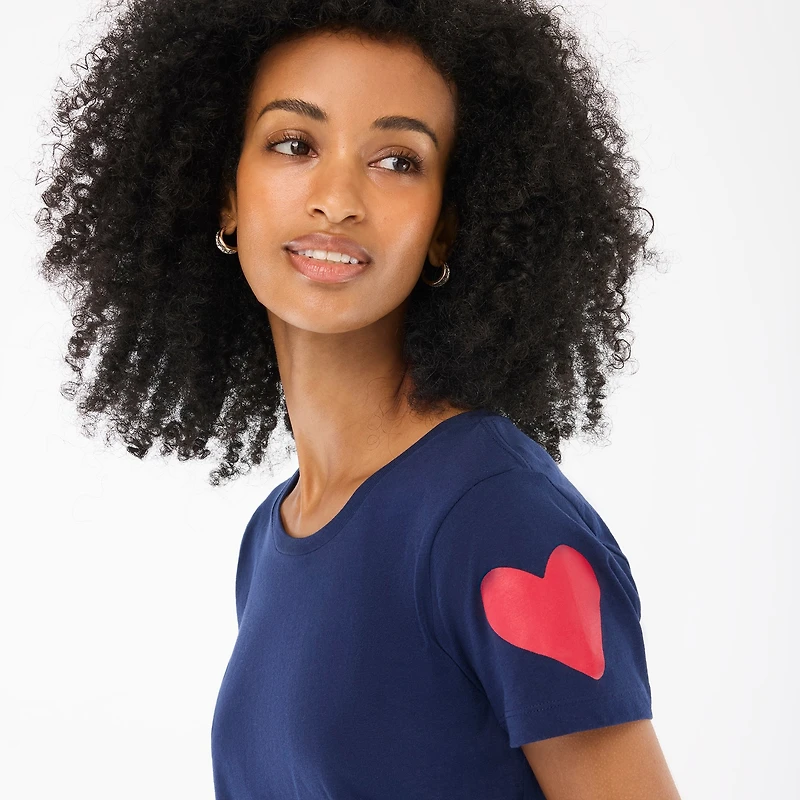 St. Jude heart tee