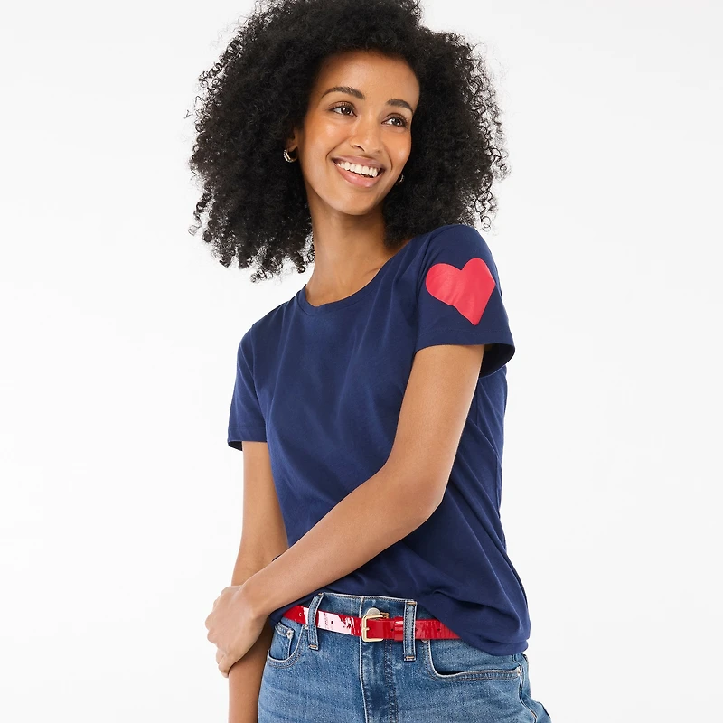 St. Jude heart tee