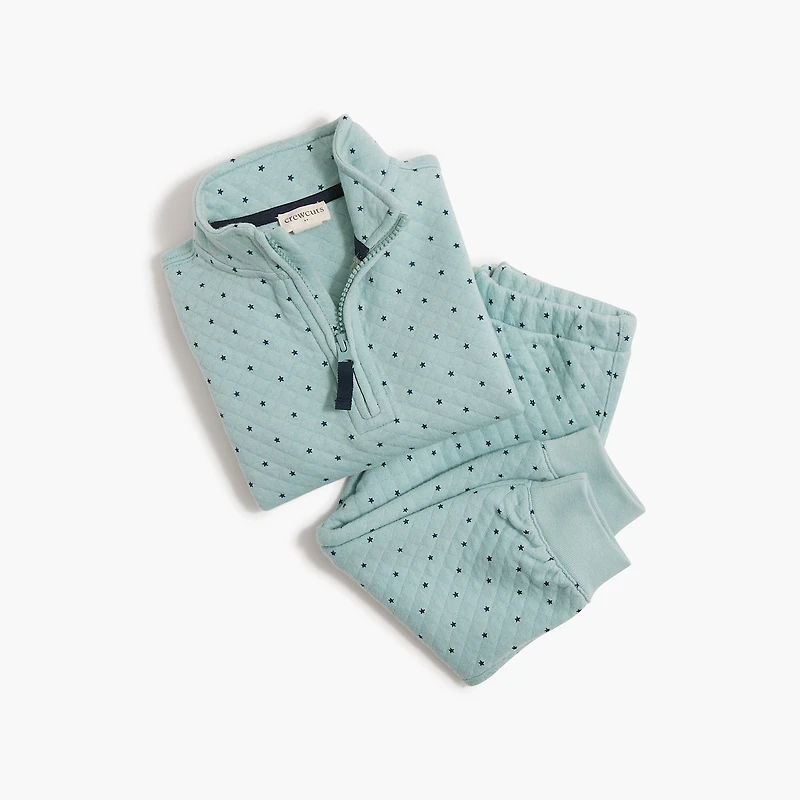 Baby & toddler quilted stars sweat set