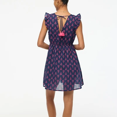 Tie-back beach dress