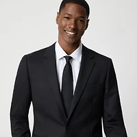 Slim-fit Thompson worsted wool suit jacket