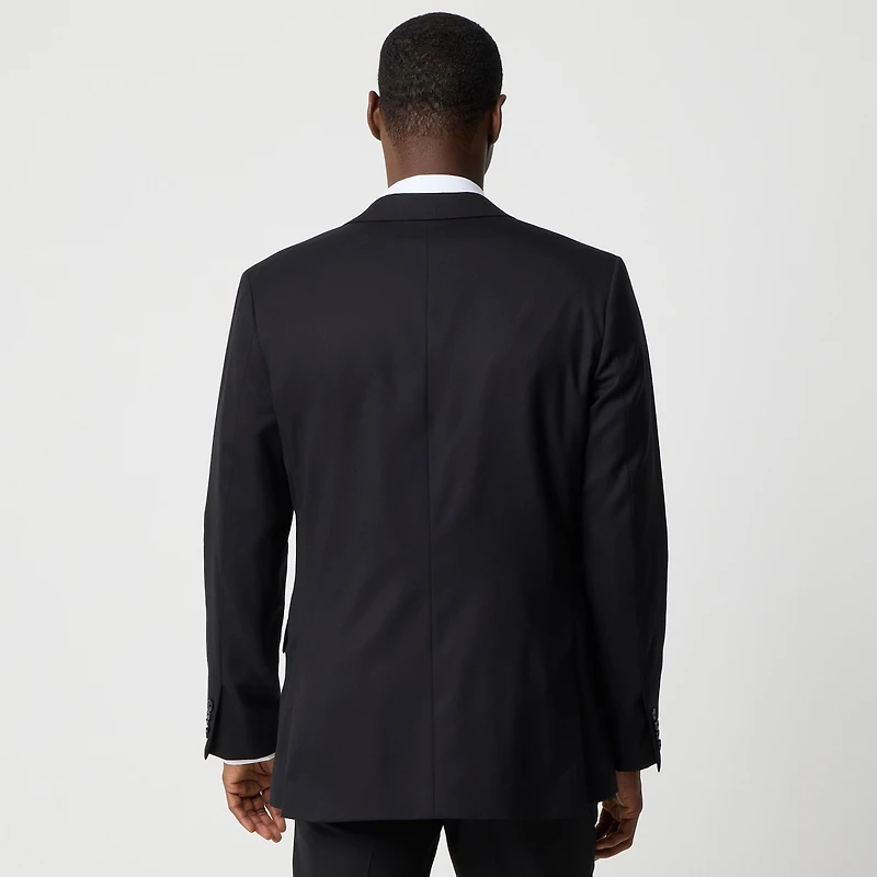 Slim-fit Thompson worsted wool suit jacket