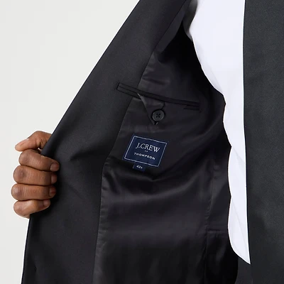 Slim-fit Thompson worsted wool suit jacket