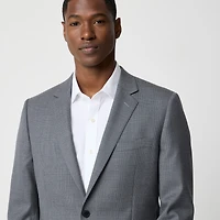Slim-fit Thompson worsted wool suit jacket