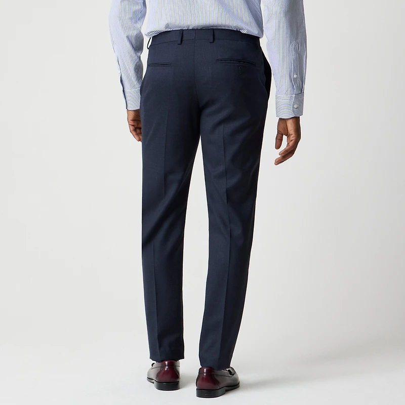 Slim-fit Thompson worsted wool suit pant